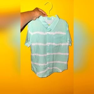 Boys 4t tie dye button down!